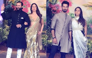 सोनम कपूर की रिसेप्शन पार्टी का हिस्सा बनने पहुंचे सैफ-करीना और शाहिद-मीरा