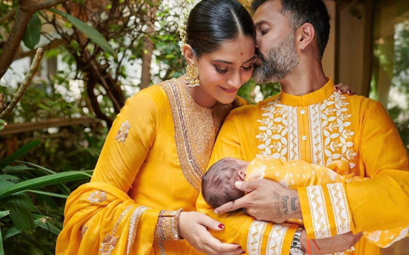 Sonam Kapoor Shares FIRST PHOTO Of Her Newborn Baby Boy As She Reveals His NAME And Its Meaning, Significance