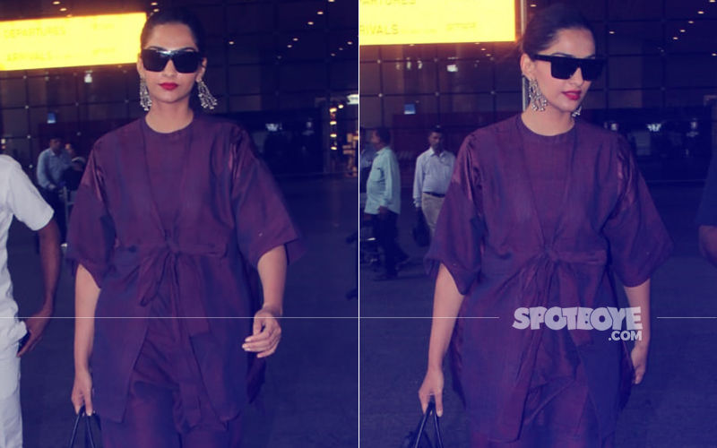 Sonam Kapoor's Airport Fashion Is A Style Guide For Chic Travels