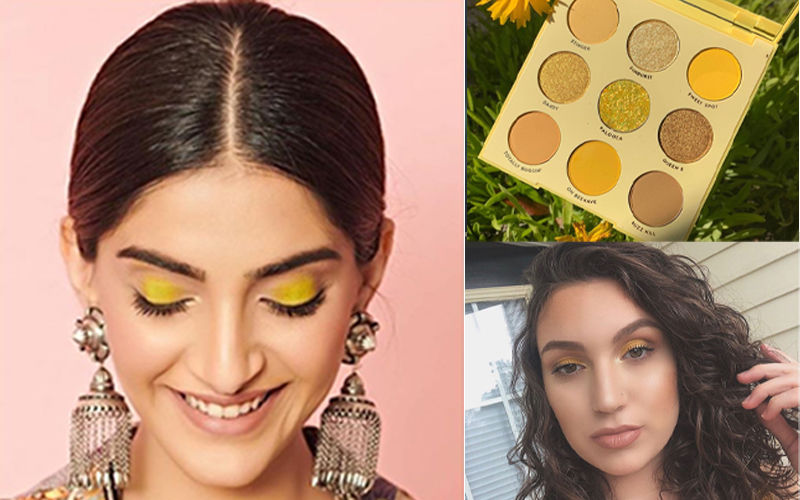 Yellow Eyeshadow Is The Colour Of Monsoon And Sonam Kapoor Rocks The Look