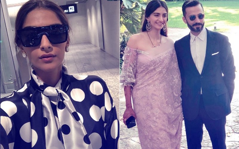 Sonam Kapoor Arrives At Cannes; Anand Ahuja Is Already Missing His Wife!
