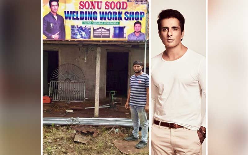 Sonu Sood Helped A Migrant In Need, He Returned The Favour By Naming New Welding Shop After The Actor
