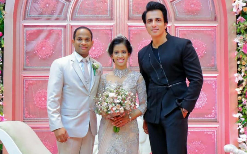 Sonu Sood Travels All The Way To Sri Lanka To Attend A Fan's Wedding; Internet Is Overjoyed