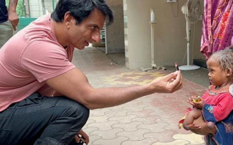 Sonu Sood Helps A Little Girl From Bihar Who Was Born With Four Legs, Four Arms, Actor Shares Before And After Surgery PICS