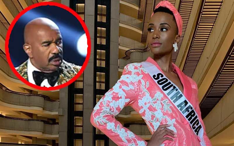 Miss Universe 2019: South Africa's Zozibini Tunzi Crowned; Host Steve Harvey Goofs Up, Announces Wrong Name AGAIN