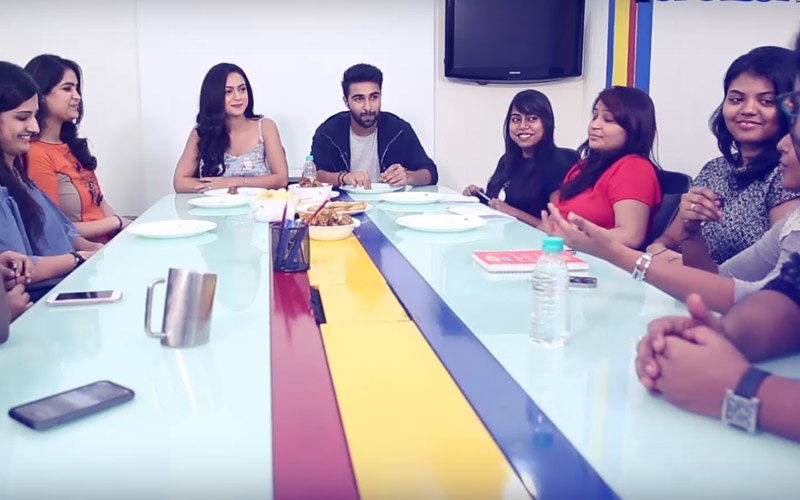 SpotboyE Journalists Train Newbies Aadar Jain & Anya Singh To Face The Media
