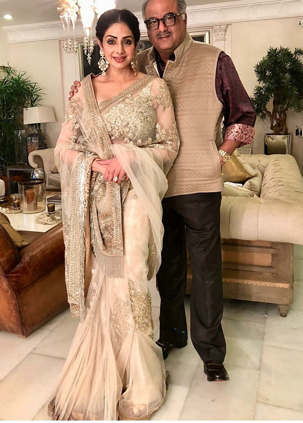 Boney Kapoor With Sridevi