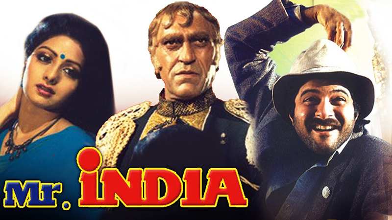 sridevi amrish puri anil kapoor in mr india sridevi amrish puri anil kapoor in mr india