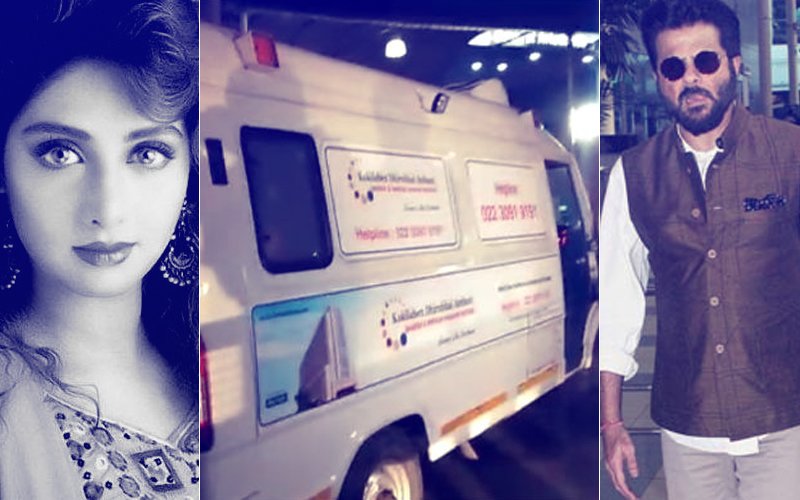 Anil Kapoor Reaches Mumbai Airport To Receive Sridevi's Mortal Remains, Ambulance Ready