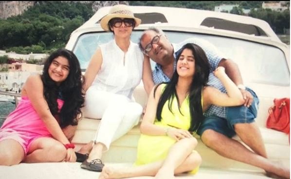 sridevi and her family