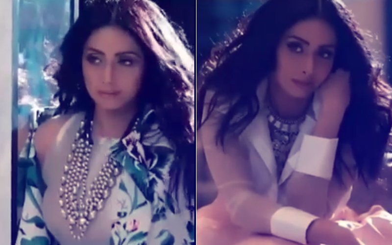 Sridevi's Ultra-Glamorous Photoshoot Video Is A Perfect Tribute To The Fashionista