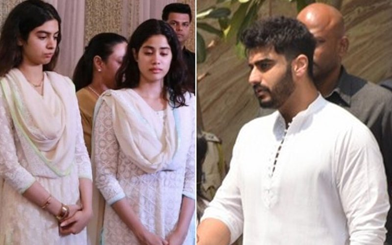 Arjun Kapoor And Janhvi Kapoor With Khushi Kapoor