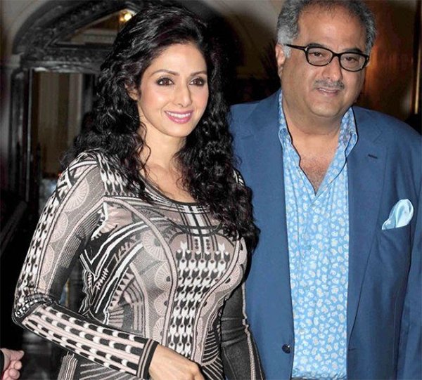 Boney Kapoor With Sridevi