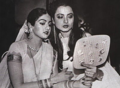 sridevi with rekha