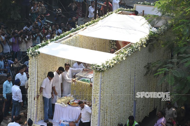 the last stage of the procession of sridevi