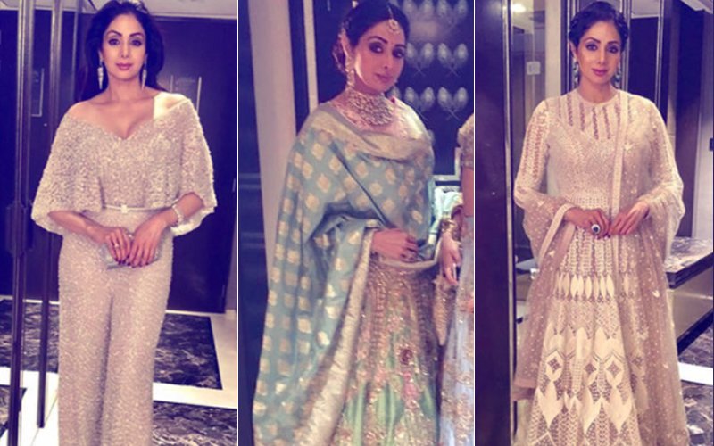 VIDEO & PICS: Sridevi's LAST APPEARANCE At Mohit Marwah's Wedding.What A Graceful Woman! Life Is So UNPREDICTABLE!