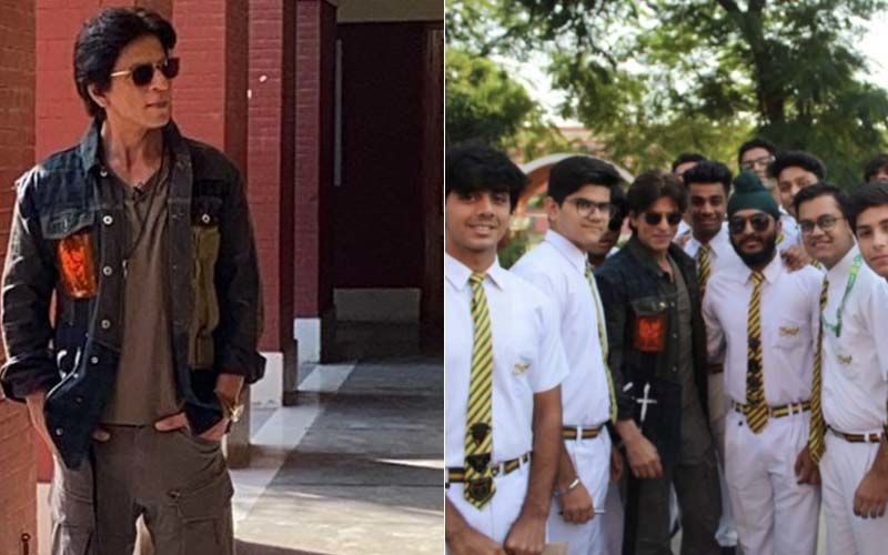 Shah Rukh Khan Visits His School St Columbus, Leaves An Overwhelmed Kid In Tears