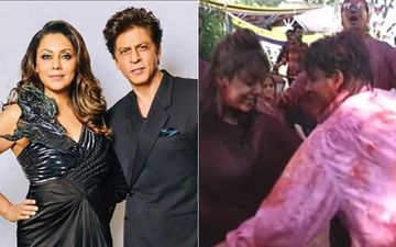 INSIDE VIDEO OF Shah Rukh Khan And Gauri Khan Grooving At Subhash Ghai’s 2000 Holi Party Goes Viral