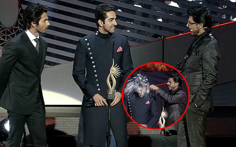 Shah Rukh Khan And Shahid Kapoor Break A Bottle On Ayushmann Khurrana; The Video Is ‘Breaking’ The Internet