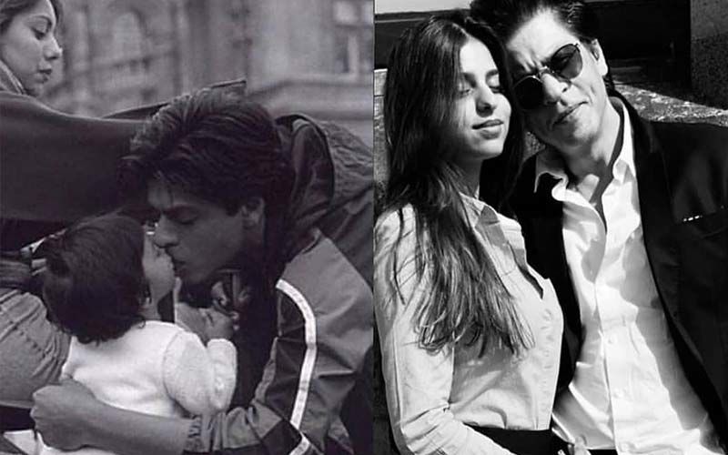 Shah Rukh Khan And Suhana Khan's Then And Now Picture Will Warm Your Heart; Baby Suhana Is Such A Munchkin