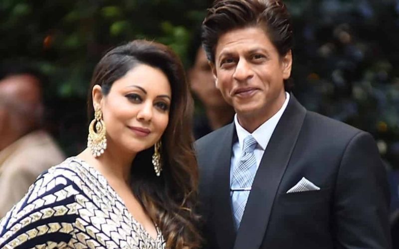 Shah Rukh Khan Gauri Khans Unseen Picture From Their Wedding Goes Viral Adorable Couple Dance 