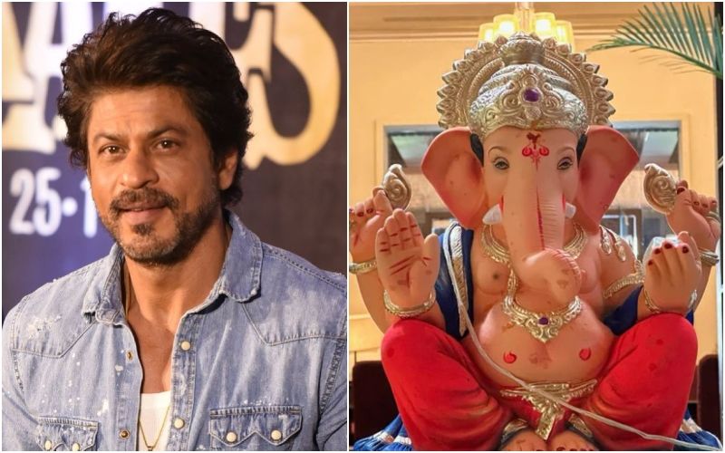Shah Rukh Khan Welcomes Ganpati On Ganesh Chaturthi In His Home, Leaves Netizens With Mixed Reactions- Read TWEETS