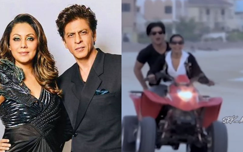 VIRAL Video: Shah Rukh Khan, Wife Gauri Enjoy Thrilling Quad Bike Ride In Dubai; Actor Confessed, ‘I Am Scared, I Can Do Stunts But Can’t Go On This Ride’