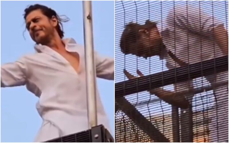 Shah Rukh Khan Bows Down To Fans In Gratitude On Eid; Video Of The Superstar Greeting Them Outside Mannat Goes Viral- WATCH
