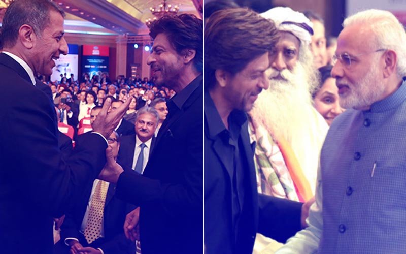 ​Shah Rukh Khan Meets PM Narendra Modi & Donald Trump Jr At The Global Business Summit 2018 – View Pics