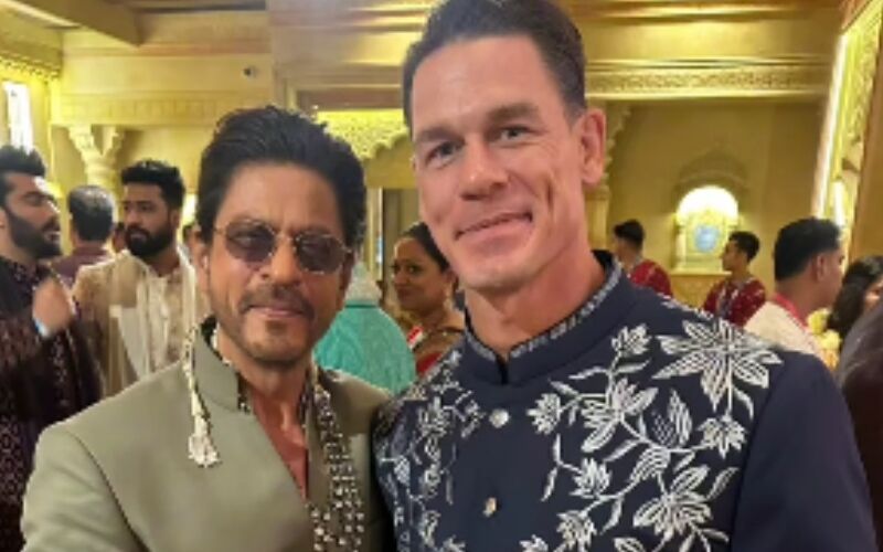 John Cena Heaps Praises On Shah Rukh Khan; Says, ‘It Was An Emotional Moment To Be Able To Shake A Person's Hand That Affects Your Life So Drastically’