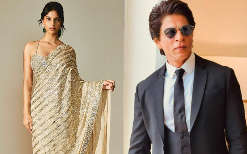 Shah Rukh Khan Gets EMOTIONAL As Daughter Suhana Posts Pictures Wearing A Saree; Writes, ‘The Speed At Which They Grow Up’