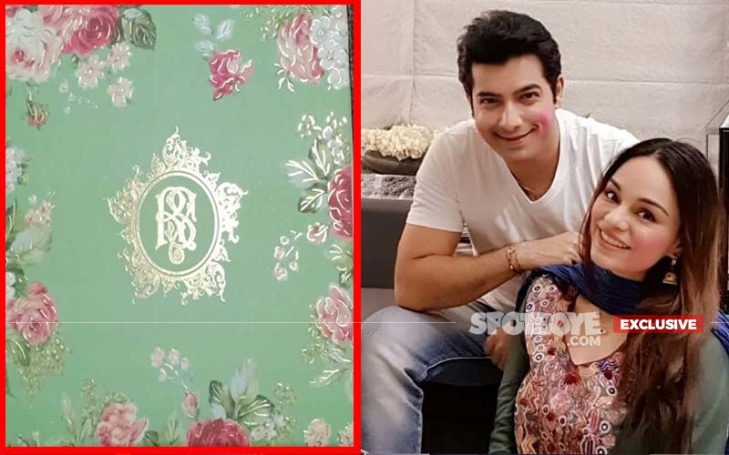 Ssharad Malhotra-Ripci Bhatia Wedding Card: Shades Of Pastel Green With Floral Theme- Get An EXCLUSIVE Peek