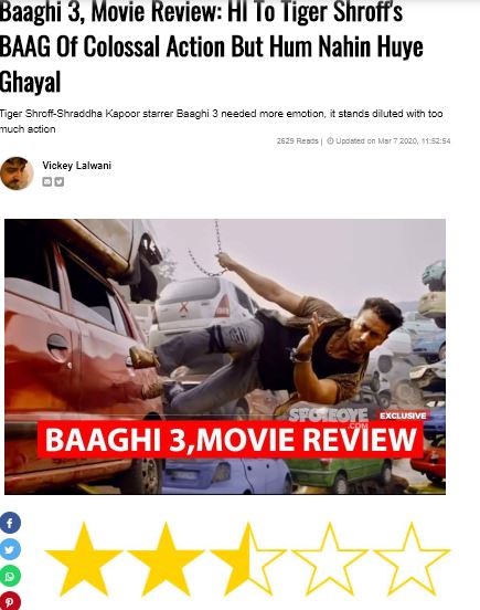 baaghi 3 review