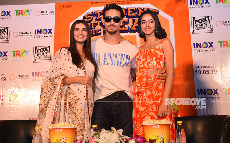 Tiger Shroff, Ananya Panday, Tara Sutaria Promote Student Of The Year 2 In The Pink City