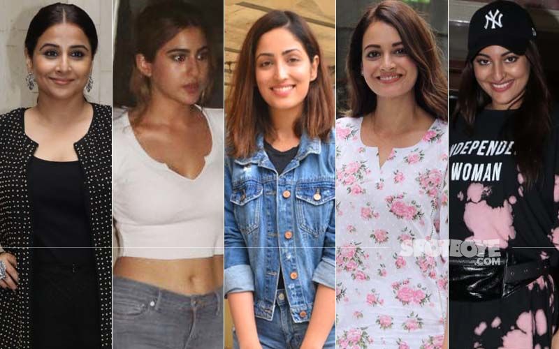 STUNNER OR BUMMER: Dia Mirza, Yami Gautam, Sara Ali Khan, Vidya Balan Or Sonakshi Sinha?