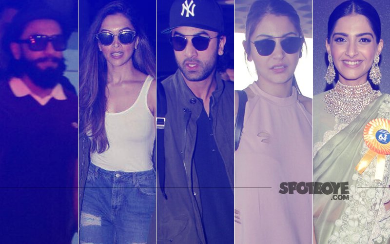 STUNNER OR BUMMER:  Ranveer Singh, Deepika Padukone, Ranbir Kapoor, Anushka Sharma Or Sonam Kapoor?