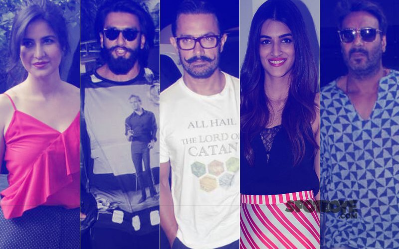 STUNNER OR BUMMER: Katrina Kaif, Ranveer Singh, Aamir Khan, Kriti Sanon Or Ajay Devgn?