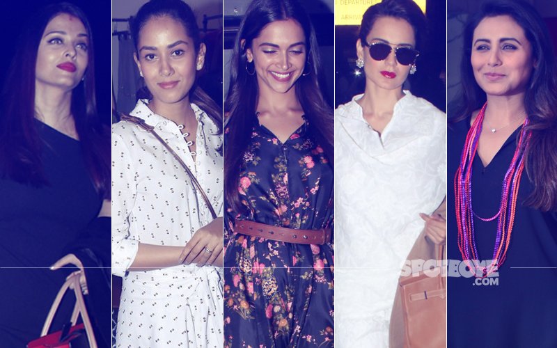 STUNNER OR BUMMER: Aishwarya Rai Bachchan, Mira Rajput, Deepika Padukone, Kangana Ranaut Or Rani Mukerji?