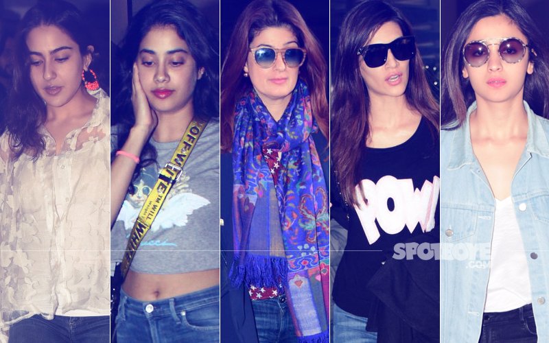 STUNNER OR BUMMER: Sara Ali Khan, Janhvi Kapoor, Twinkle Khanna, Kriti Sanon Or Alia Bhatt?