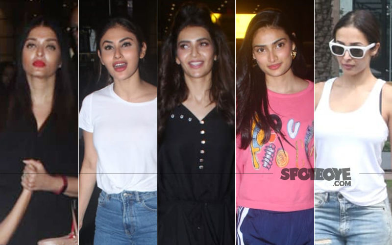 STUNNER OR BUMMER: Aishwarya Rai Bachchan, Mouni Roy, Karishma Tanna, Athiya Shetty Or Malaika Arora?