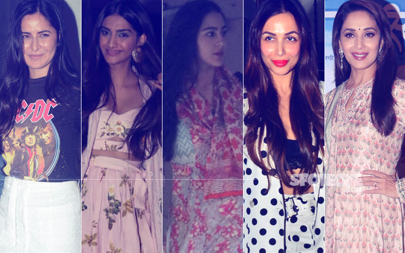 STUNNER OR BUMMER: Katrina Kaif, Sonam Kapoor, Sara Ali Khan, Malaika Arora Or Madhuri Dixit?