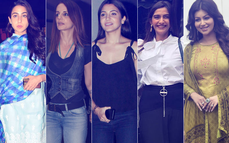 STUNNER OR BUMMER: Sara Ali Khan, Sussanne Khan, Anushka Sharma, Sonam Kapoor Or Ayesha Takia?