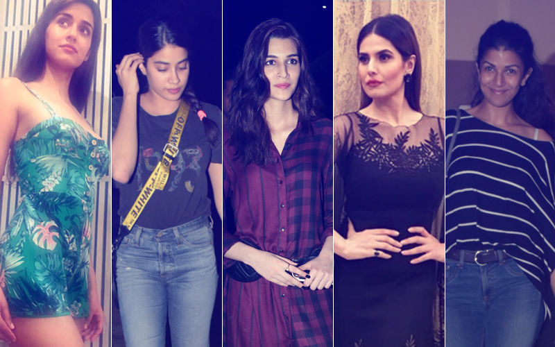 STUNNER OR BUMMER: Disha Patani, Janhvi Kapoor, Kriti Sanon, Zareen Khan Or Nimrat Kaur?