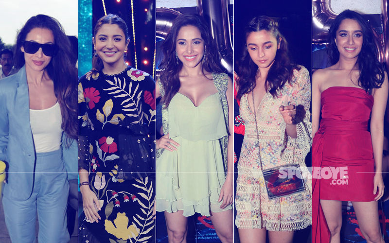 STUNNER OR BUMMER: Malaika Arora, Anushka Sharma, Nushrat Bharucha, Alia Bhatt Or Shraddha Kapoor?