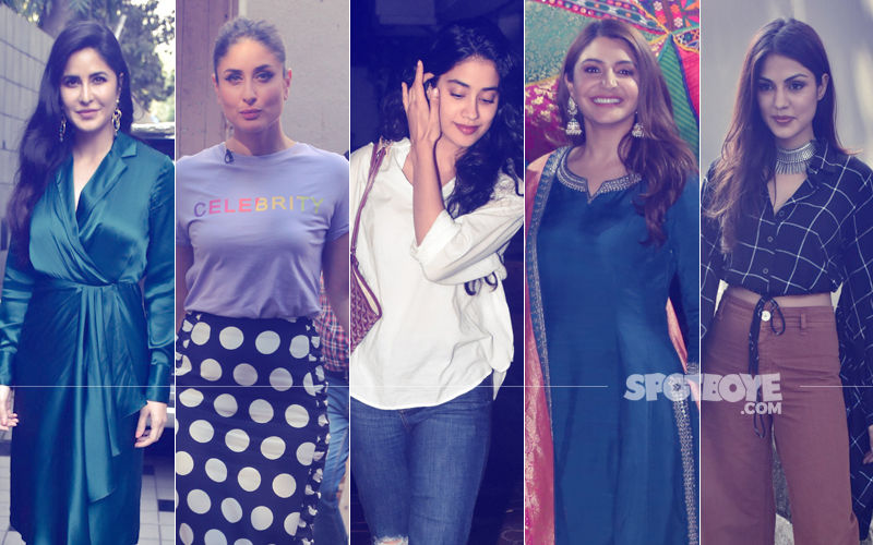 STUNNER OR BUMMER: Katrina Kaif, Kareena Kapoor Khan, Janhvi Kapoor, Anushka Sharma Or Rhea Chakraborty?