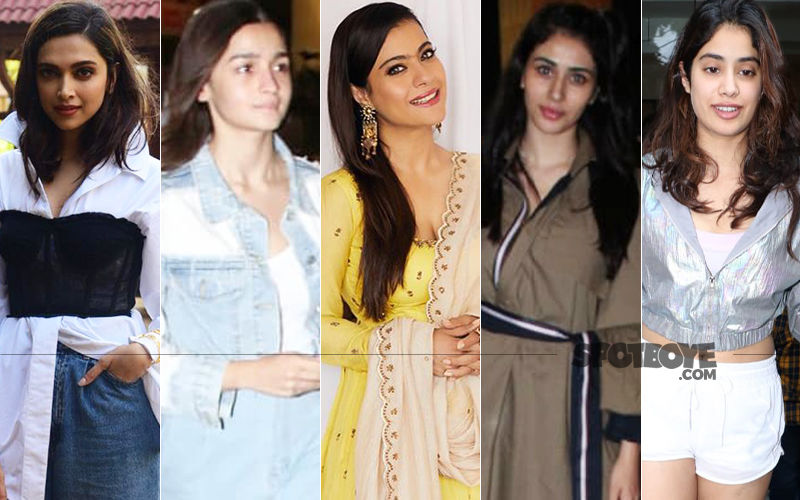 STUNNER OR BUMMER: Deepika Padukone, Alia Bhatt, Kajol, Warina Hussain Or Janhvi Kapoor?