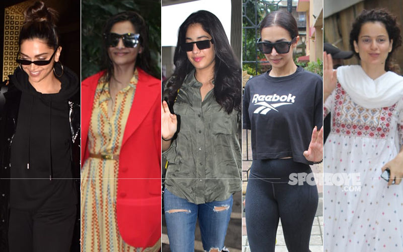 Anushka Sharma, Shilpa Shetty, Zareen Khan papped at Mumbai airport