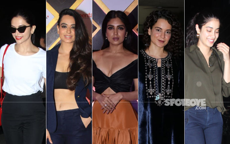 STUNNER OR BUMMER: Deepika Padukone, Soundarya Sharma, Bhumi Pednekar, Kangana Ranaut Or Janhvi Kapoor?