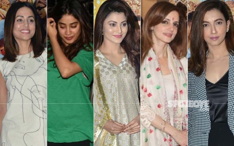 STUNNER OR BUMMER: Hina Khan, Janhvi Kapoor, Urvashi Rautela, Sussanne Khan Or Gauahar Khan?