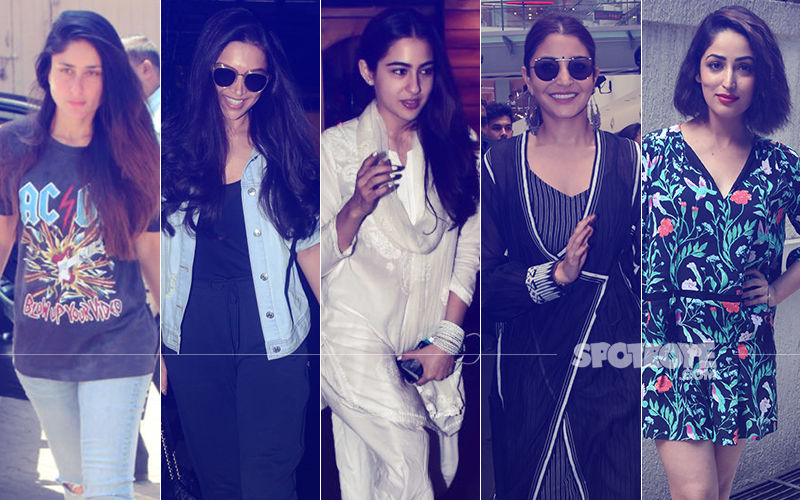 STUNNER OR BUMMER: Kareena Kapoor, Deepika Padukone, Sara Ali Khan, Anushka Sharma Or Yami Gautam?